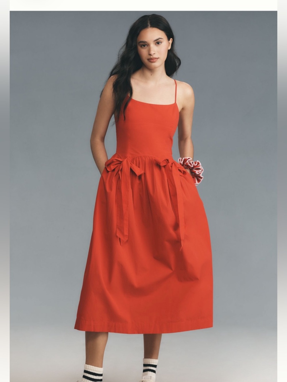 Damson Madder Penelope Apron Tie Dress